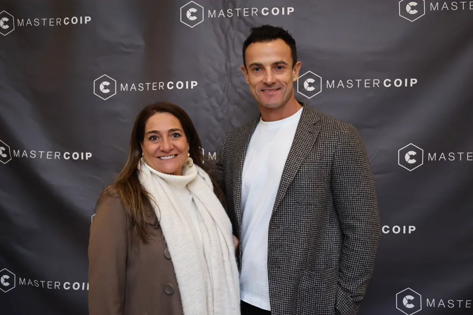 Dr. Diego Peydro at a MasterCOIP event