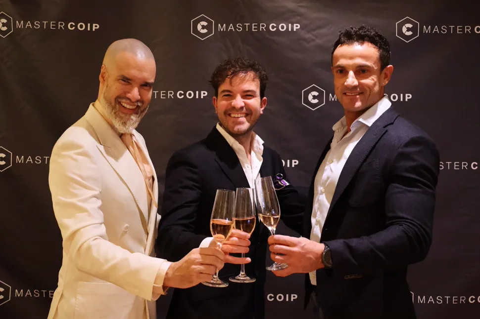 Dr. Diego Peydro at a MasterCOIP event