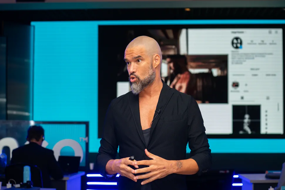 Dr. Iván Malagón at a MasterCOIP event